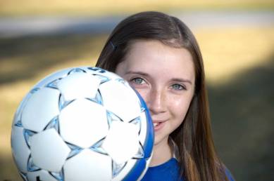 danielle soccer portrait